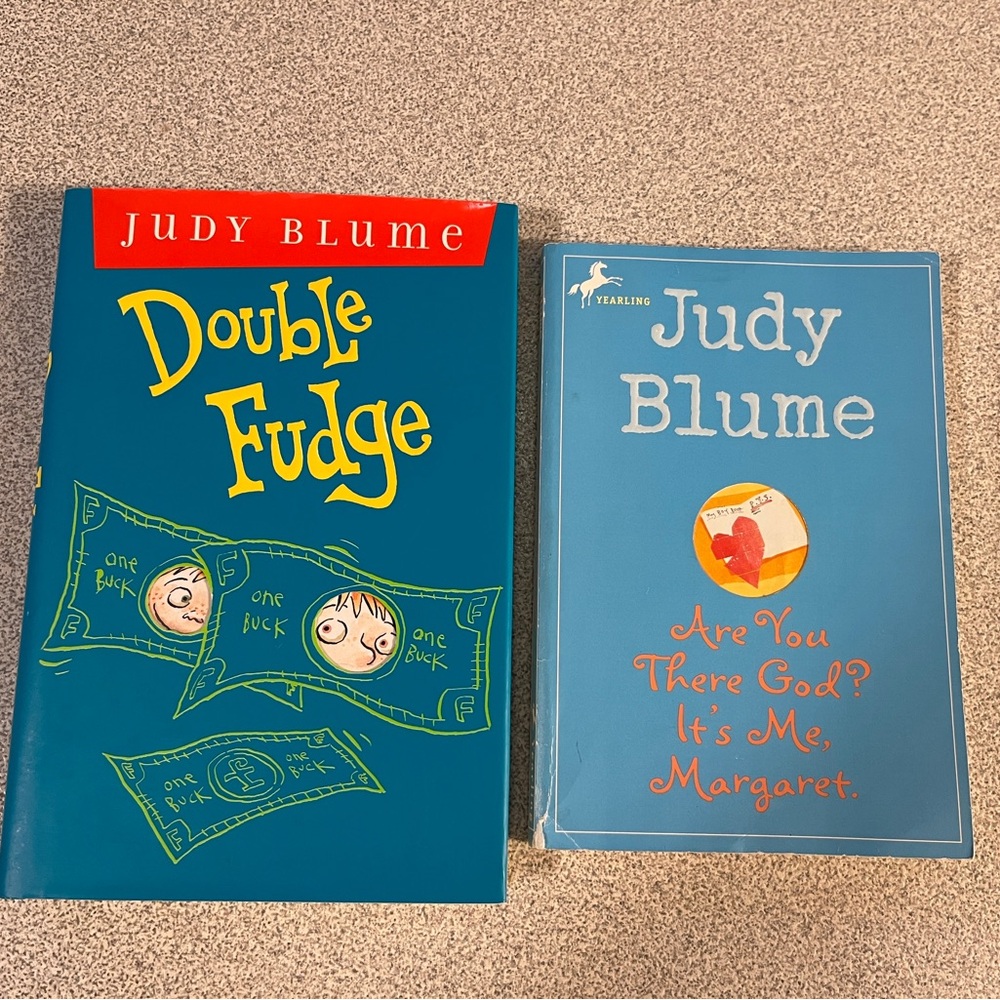 (2/$30) Judy Blume Hard Covered Books Set